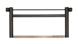 Sort Robens busksav med aluminiumsramme og stålblade.